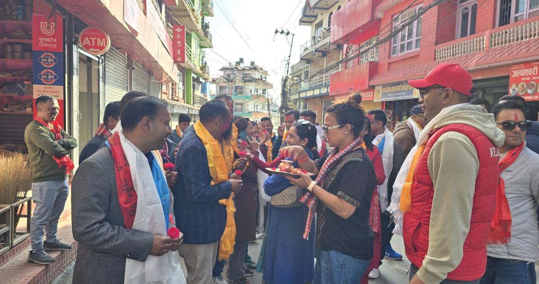 दोलखा उद्योग वाणिज्य संघमा एमाले–रास्वपा प्यानल 'क्लिन स्वीप', सनत थापाको प्यानल विजयी