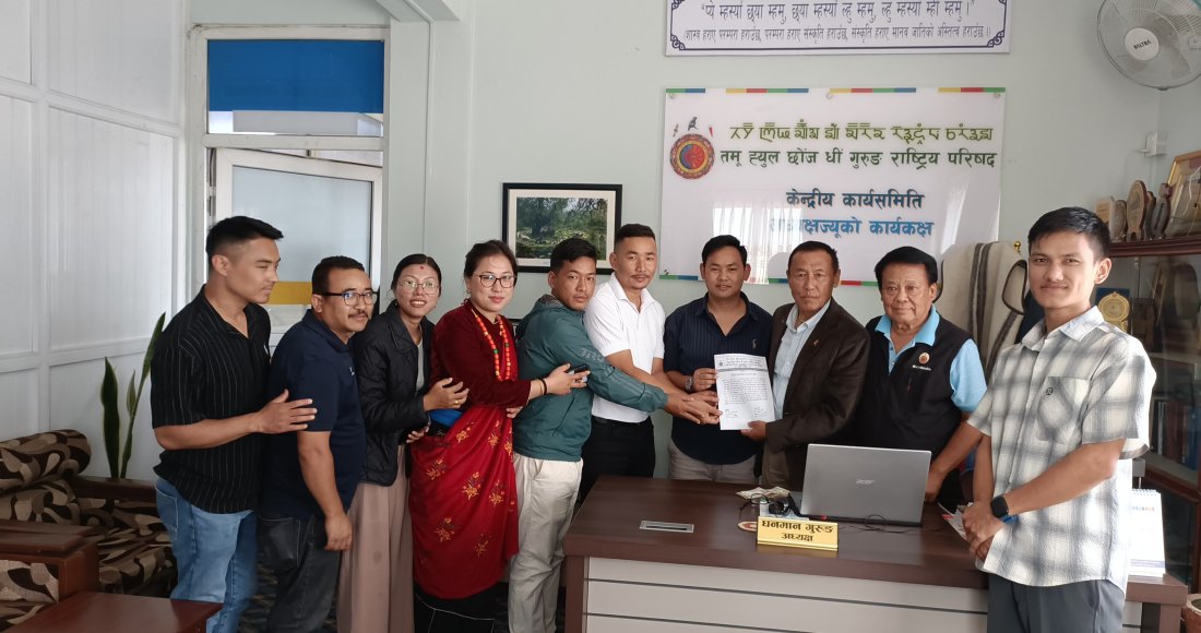 बाढीपीडितका लागि तमु विद्यार्थी संगठनले जुटायो २१ हजार २ सय