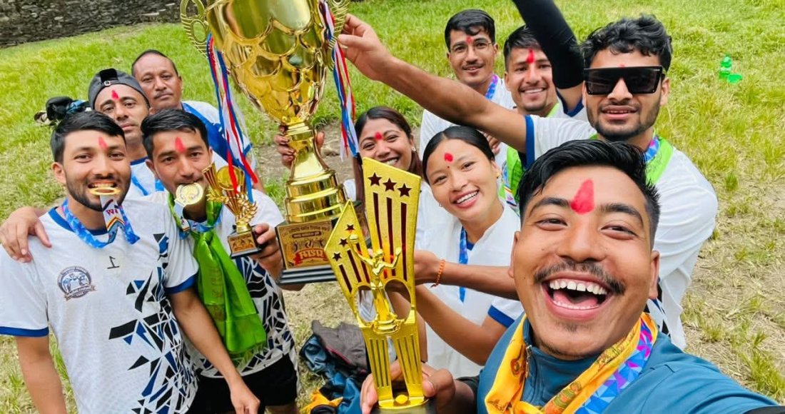 बिगुमा शिक्षक–कर्मचारी भलिबल प्रतियोगिता, शारदा मावि प्रथम