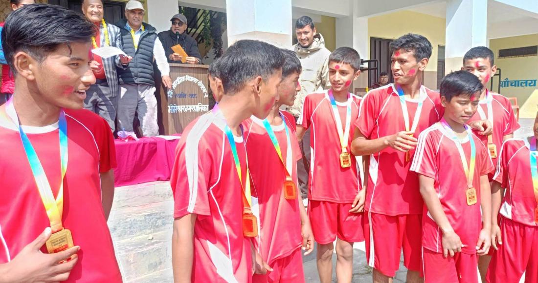 वडा अध्यक्ष कप भलिबल–२०८२ : महेन्द्रोदय माटी च्याम्पियन