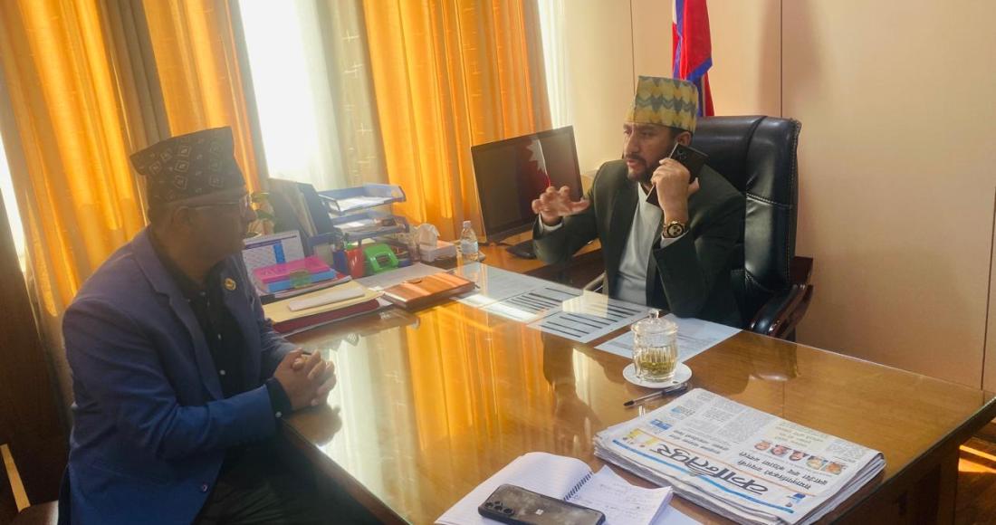 रिजाल–खरेल छलफल: दोलखाका पर्यटन र कृषि योजना अघि बढाइने