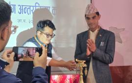 दोलखामा आयुर्वेद चिकित्सालयद्वारा पत्रकारहरूसँग अन्तरक्रिया, स्वास्थ्य प्रवर्द्धनमा सहकार्यको जोड