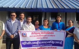 बैतेश्वरमा नवजात तथा बाल स्वास्थ्य सेवाबारे स्वास्थ्यकर्मीलाई तालिम
