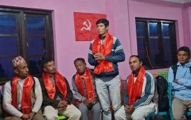 नेकपा शैलुङ गाउँपालिका अध्यक्षमा ३२ वर्षीय आर्टिष्ट मोक्तान