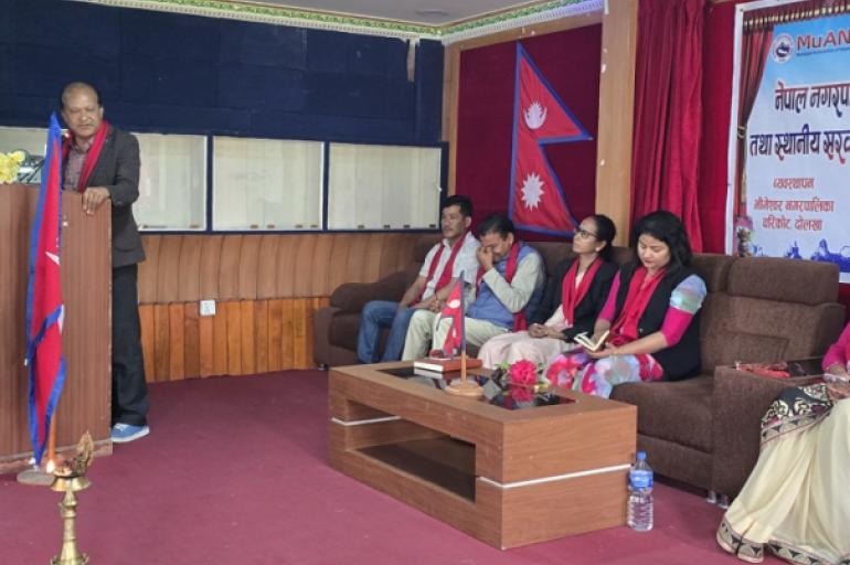 भीमेश्वर प्रतिबद्धता पत्र: स्थानीय तहमा महिला नेतृत्व बलियो बनाउन १० बुँदे संकल्प जारी