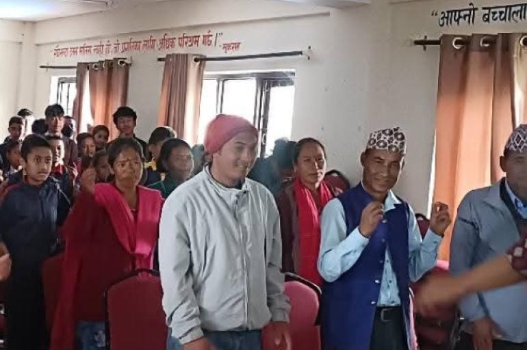 विद्यालय र अभिभावक एउटै प्रतिबद्धतामा, त्रिभुवन माविले गर्‍यो सम्झौता कार्यक्रम